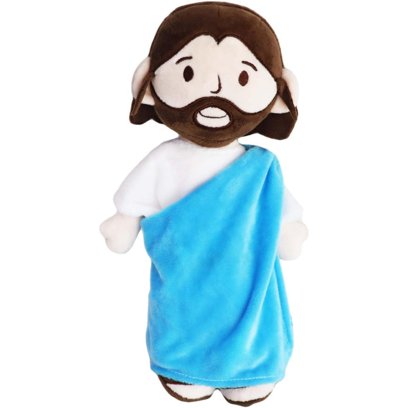 Jesus Plush Doll Design- Guardian Angel Stuffed Toy-Flower Teddy Bear
