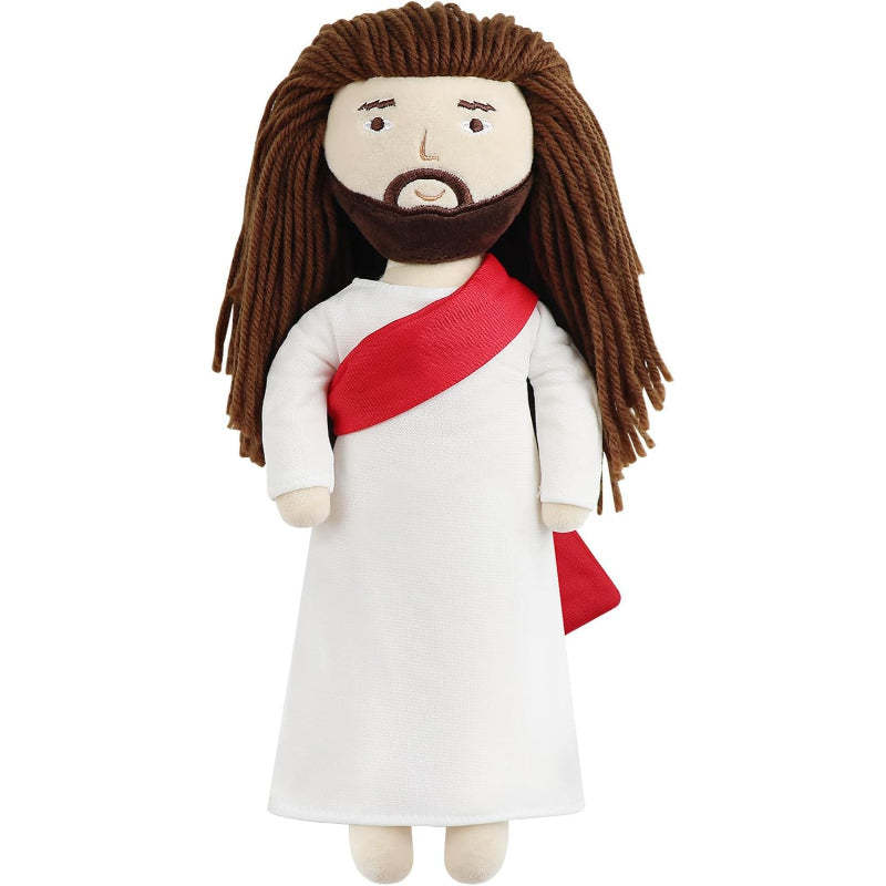 Christ Religious Figure Plush Doll-Flower Teddy Bear