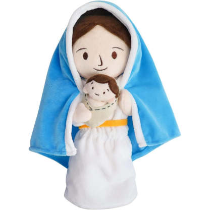 Jesus Plush Doll Design- Guardian Angel Stuffed Toy-Flower Teddy Bear