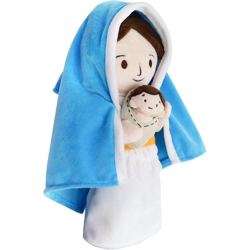 Jesus Plush Doll Design- Guardian Angel Stuffed Toy-Flower Teddy Bear