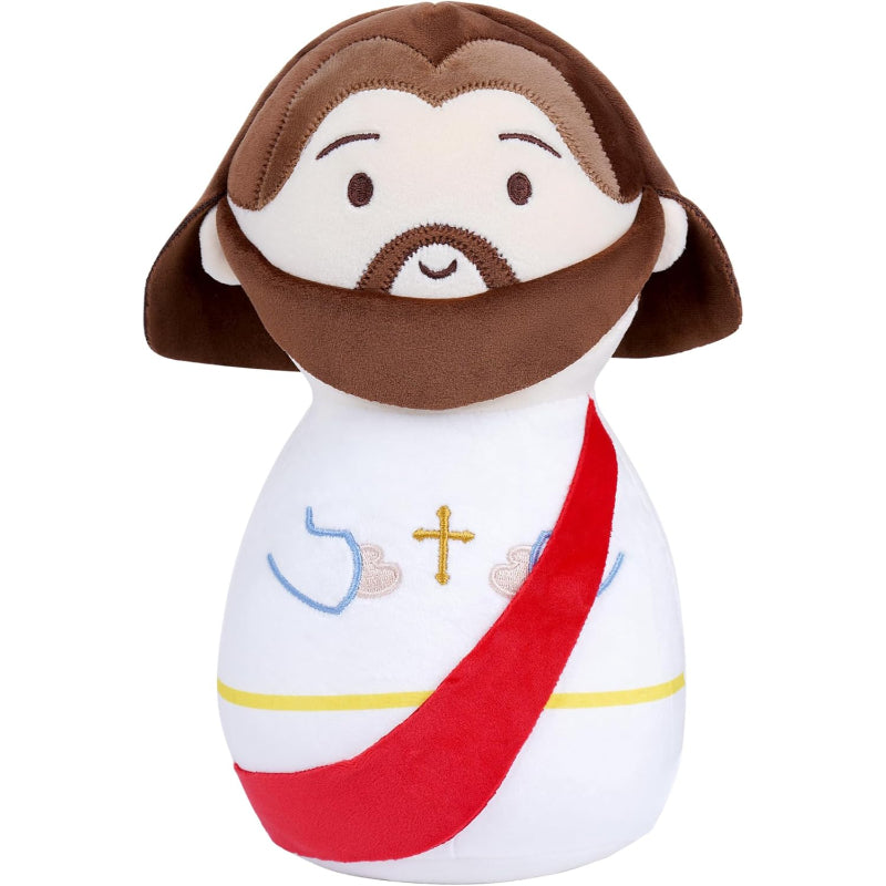 Faith Plush Jesus Doll-Flower Teddy Bear