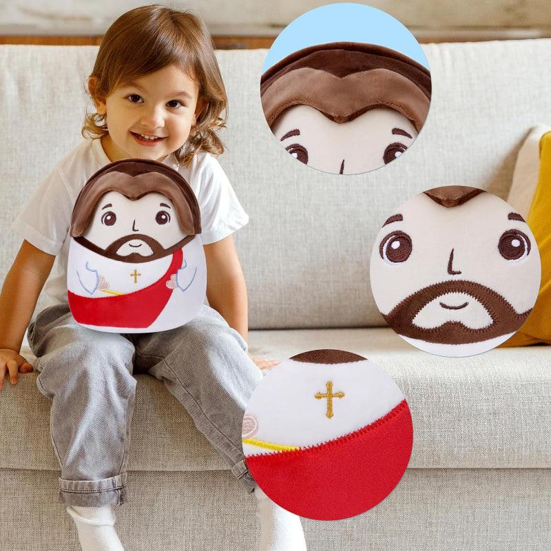 Decorative Christian Doll-Flower Teddy Bear