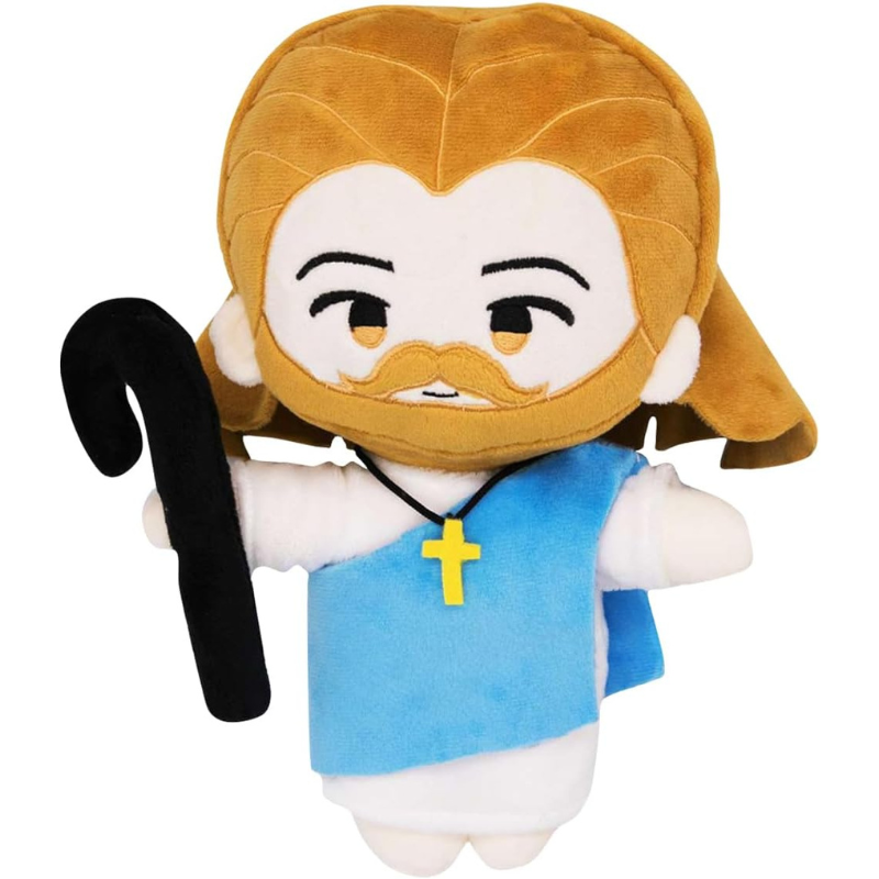 Handcrafted Design Jesus Soft Doll-Flower Teddy Bear