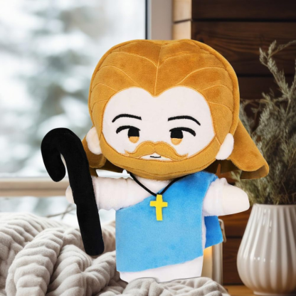 Handcrafted Design Jesus Soft Doll-Flower Teddy Bear