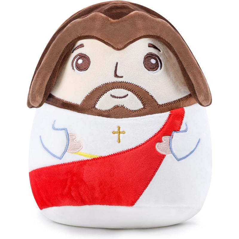 Jesus With Shawl Gift And  Plush Toy-Flower Teddy Bear