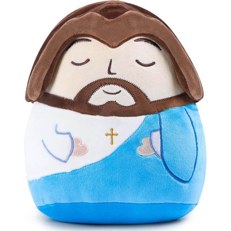 Jesus With Shawl Gift And  Plush Toy-Flower Teddy Bear