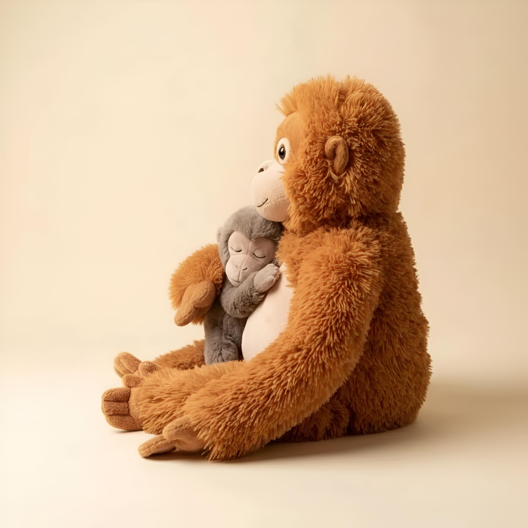 Mama Punch Attached Plush Toy