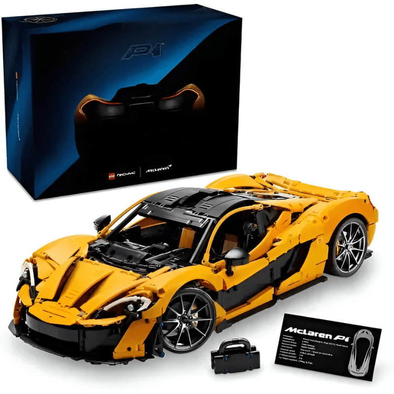 McLaren P1 Model Building Kit-Flower Teddy Bear