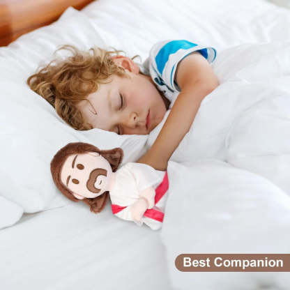 Religious Plush Gift-Flower Teddy Bear