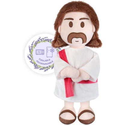 Religious Plush Gift-Flower Teddy Bear
