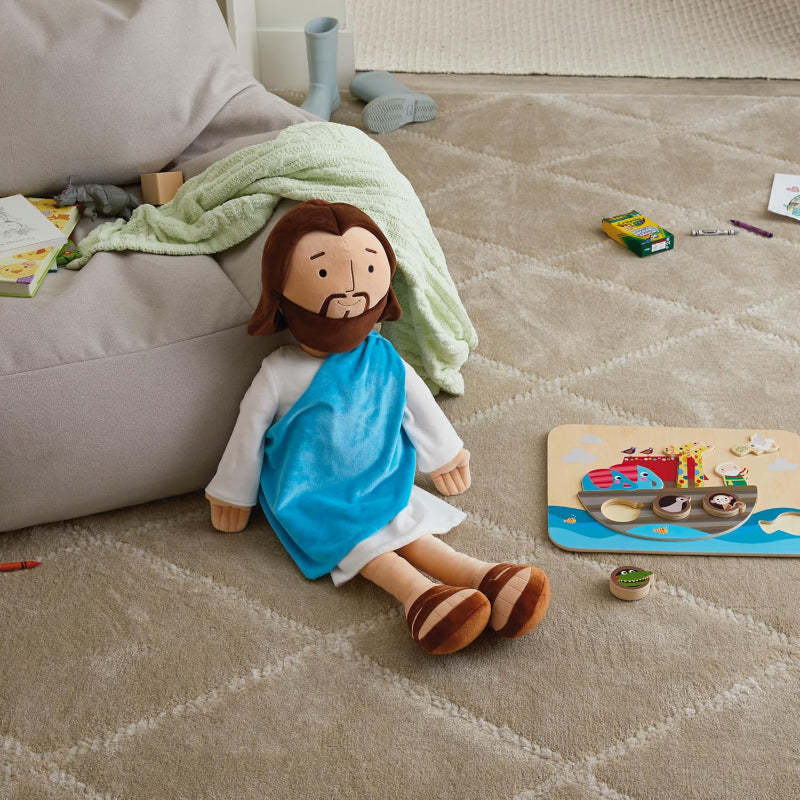 My Friend Jesus Plush Doll - Church And School Decor-Flower Teddy Bear