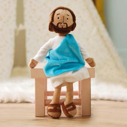 My Friend Jesus Plush Doll - Church And School Decor-Flower Teddy Bear