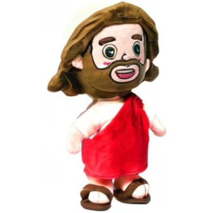 My Jesus Plush - Stuffed Toy For Church And Sunday School-Flower Teddy Bear