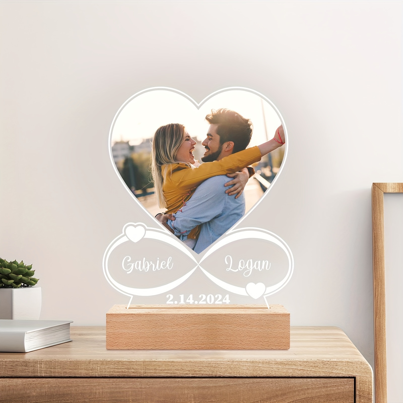 Personalized Photo Frames for Custom Night Light