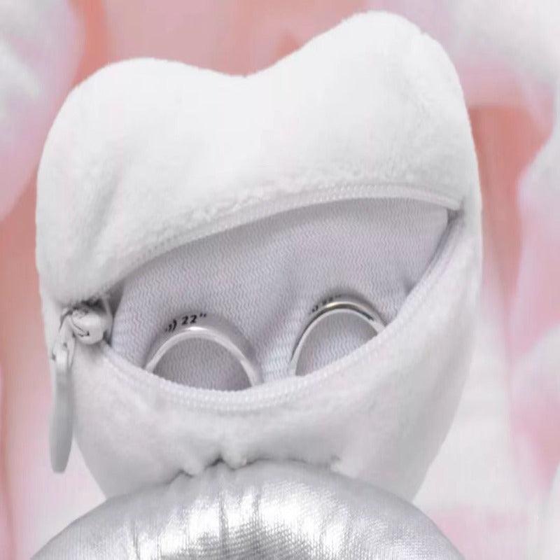 Plush Ring Surprise Box-A Sweet and Memorable Keepsake-Flower Teddy Bear