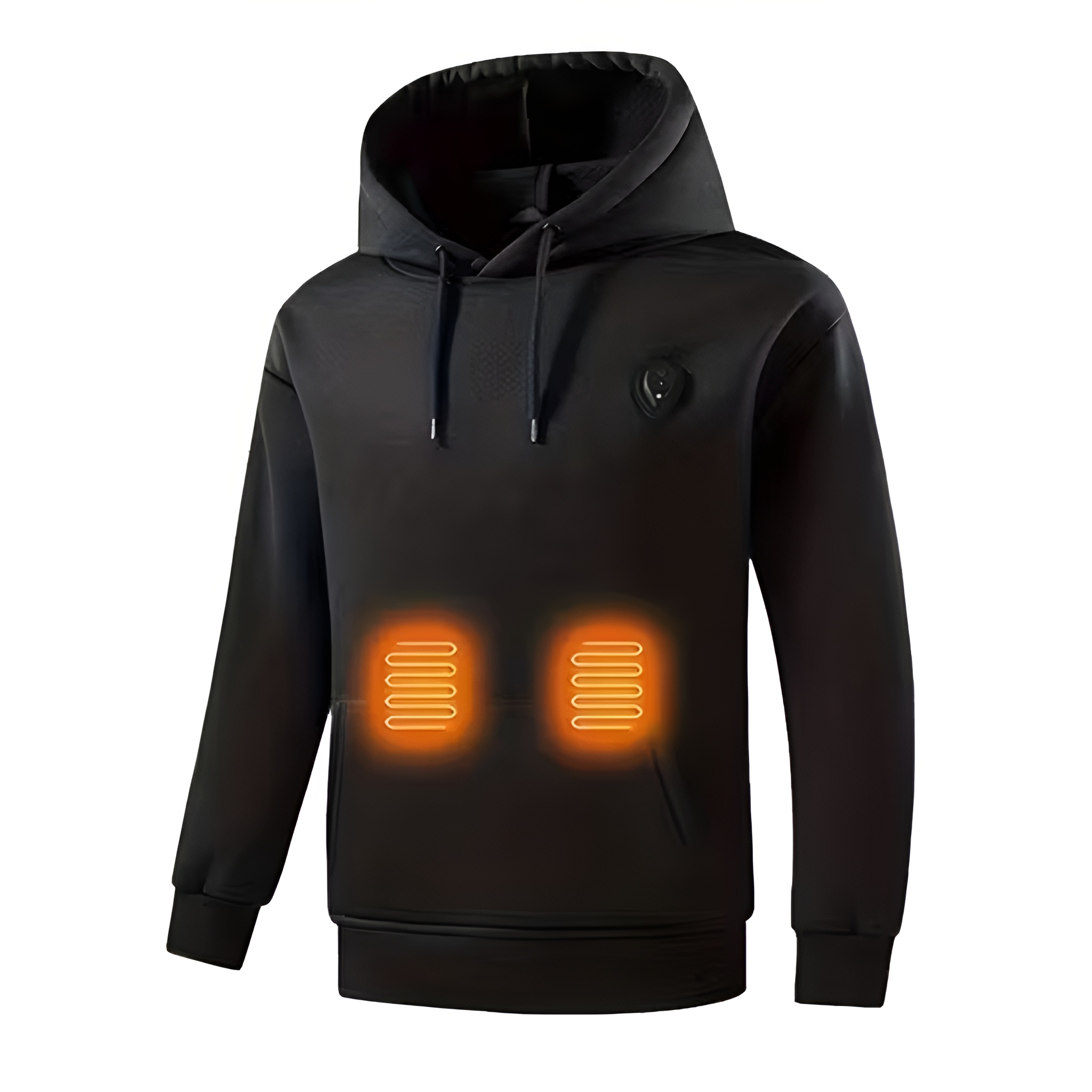 USB Heated Hoodie With Adjustable Eight Heating Zone