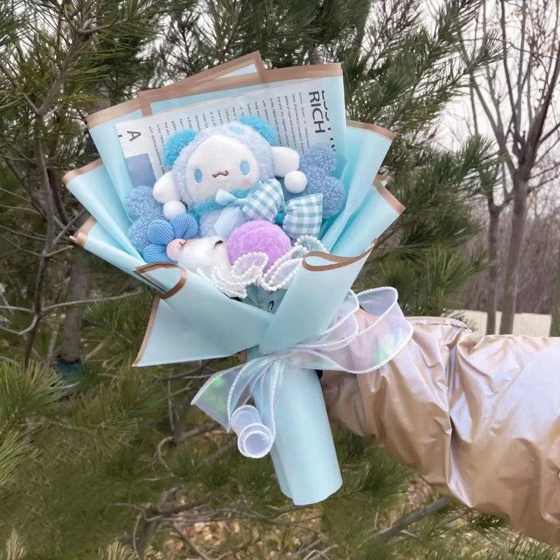 Plush Toy Floral Bouquet – Fun and Comfort in One Gift-Flower Teddy Bear