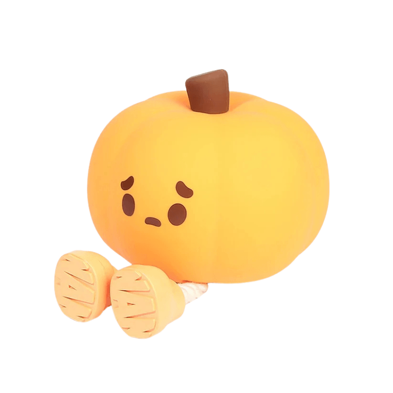 Pumpkin Expressive Plush Toy – A Cute Halloween Companion-Flower Teddy Bear