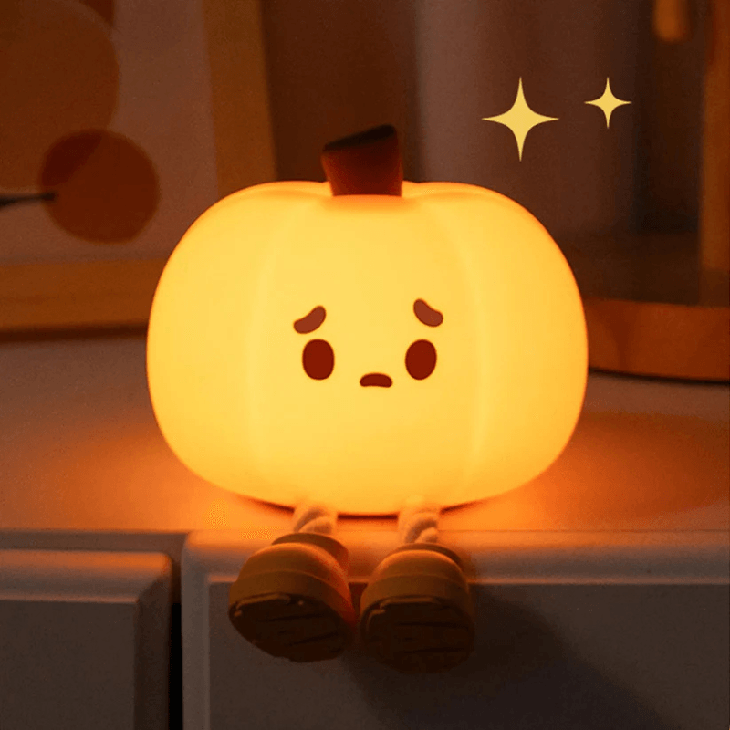 Pumpkin Expressive Plush Toy – A Cute Halloween Companion-Flower Teddy Bear