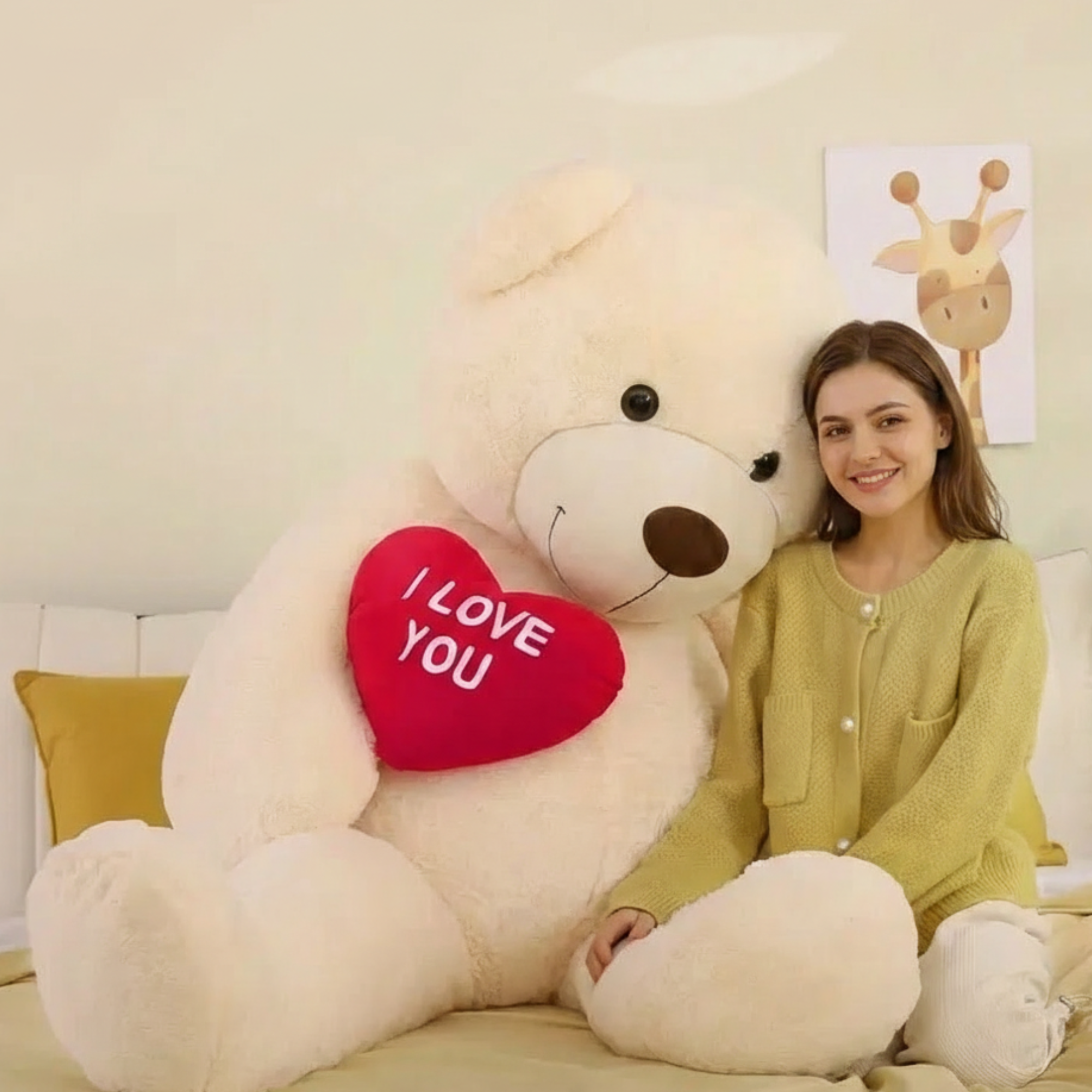 Jumbo Plush Teddy Bear