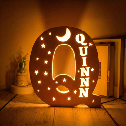 Personalized Alphabet LED Night Light