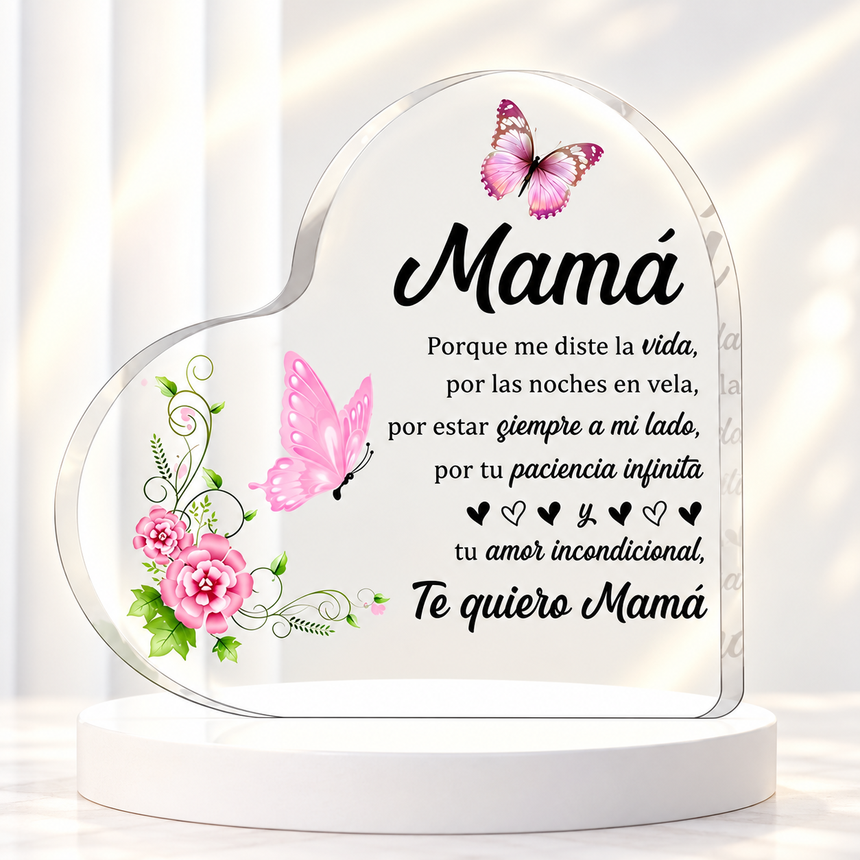 Acrylic Home Decoration Gift For Mom