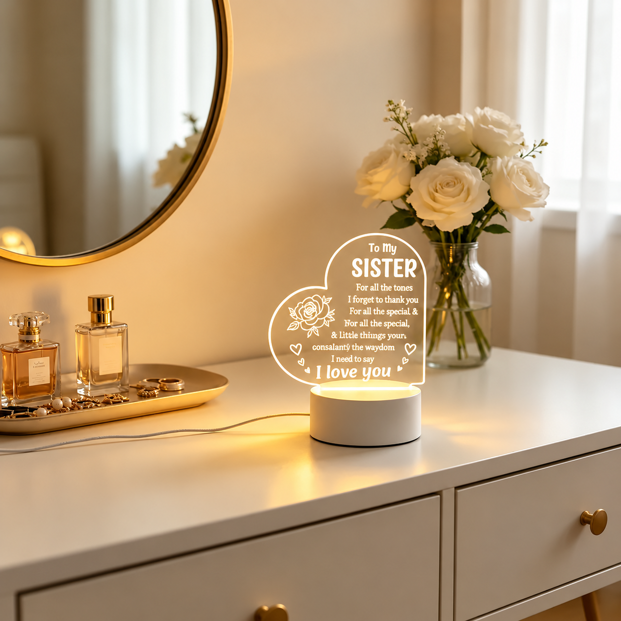 Home Decor Night Light For Women