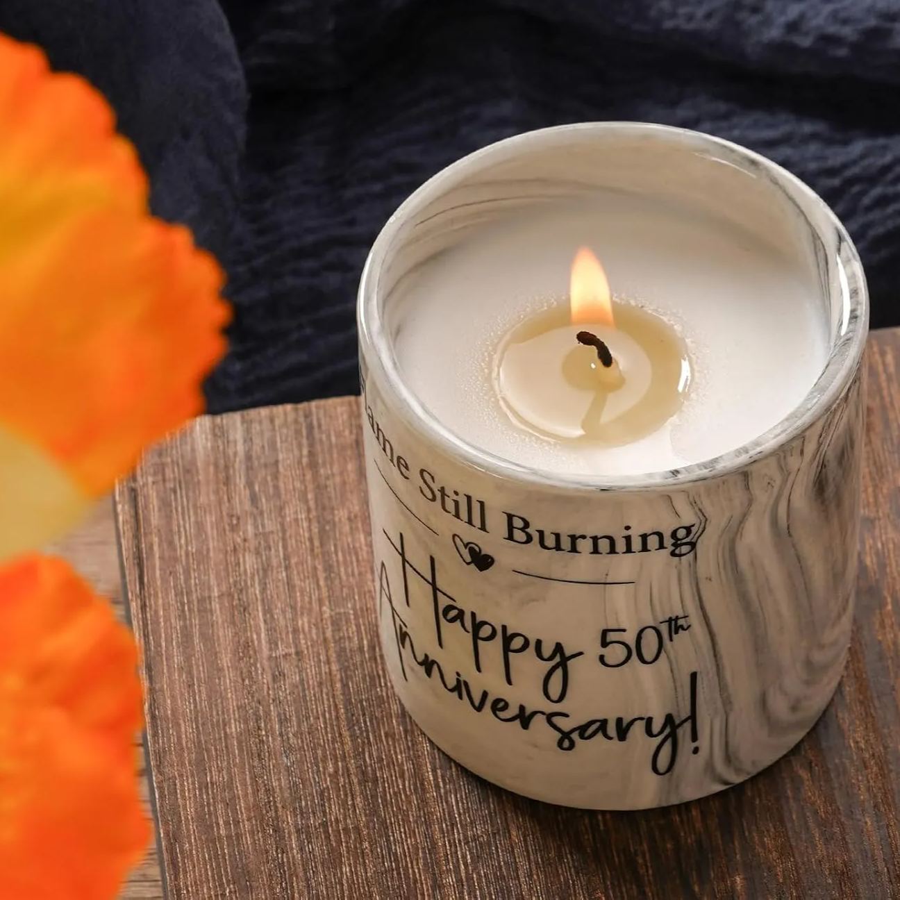Scented Celebration Candle Gift For Anniversary