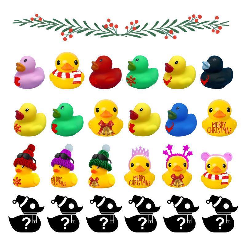 Holiday Rubber Duck Advent Calendar – A Quirky Countdown To Christmas-Flower Teddy Bear