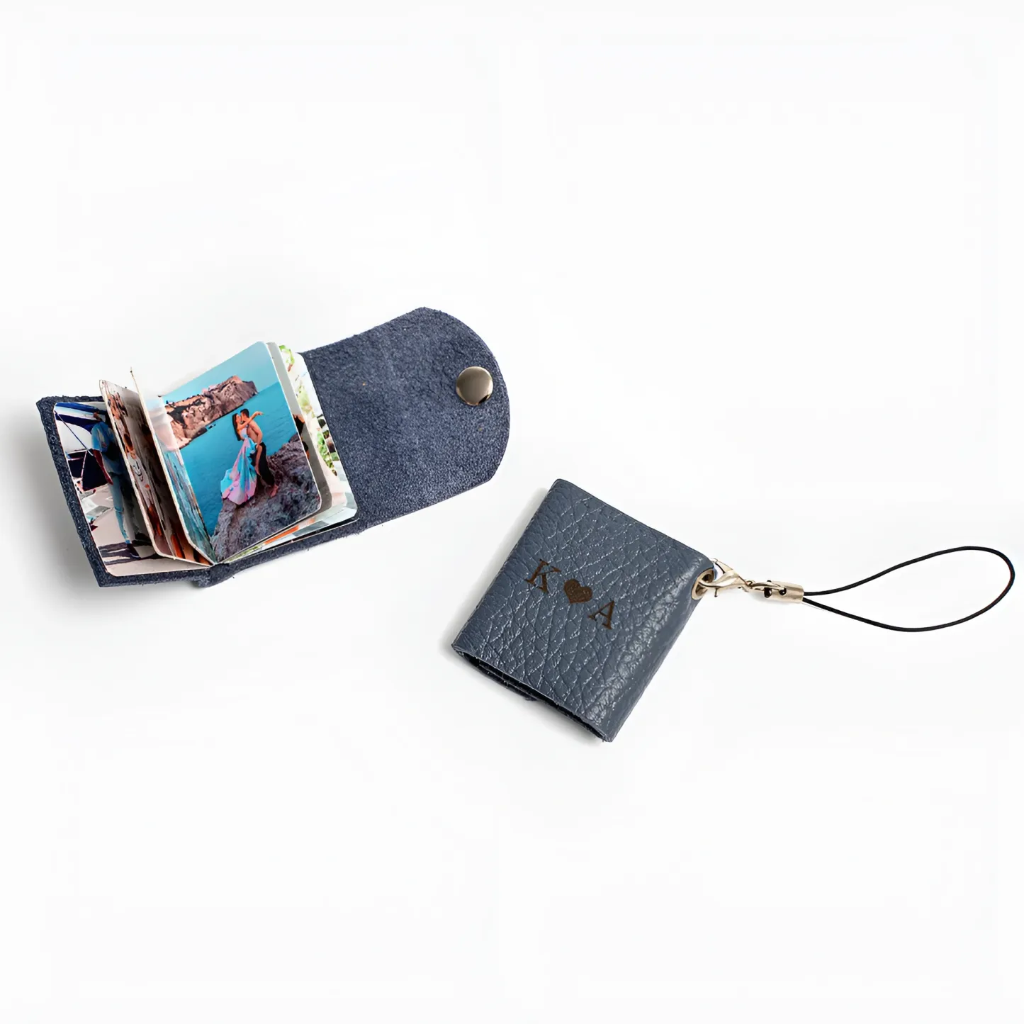 Custom Mini Photo Album Keychain With Presentation Box