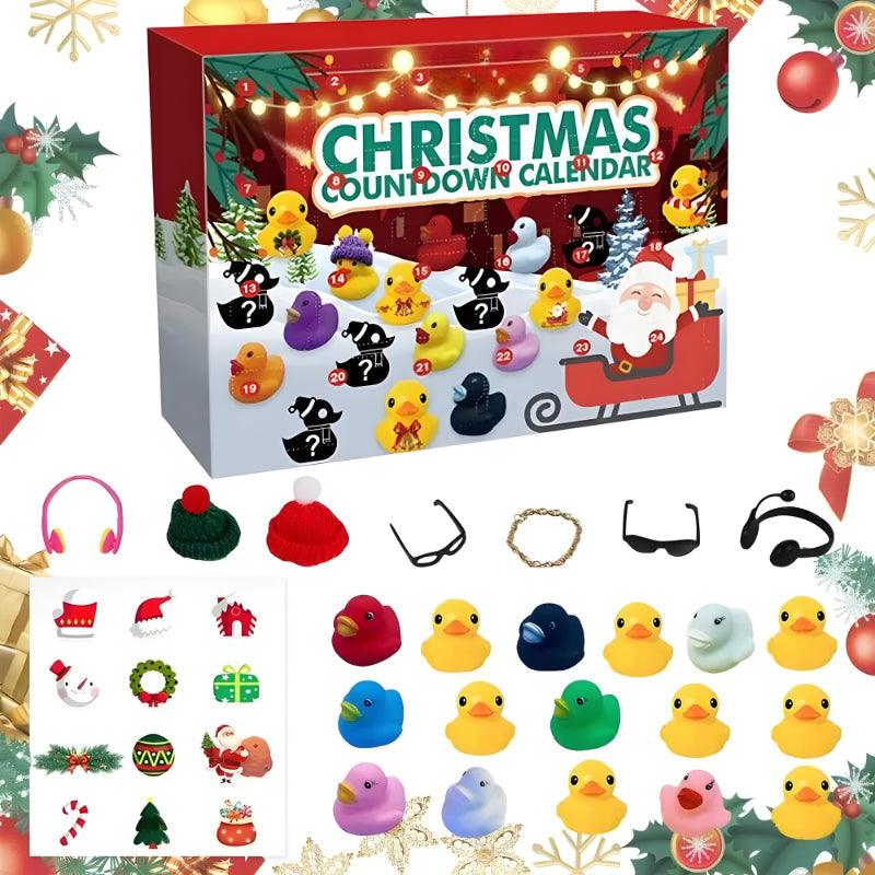 Christmas Rubber Duck Calendar – A Timeless Gift of Love-Flower Teddy Bear