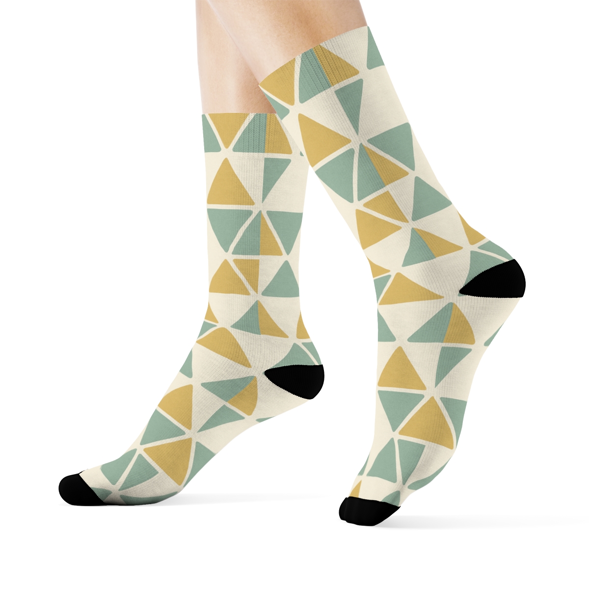Light Prism Tessellate personalized crew socks