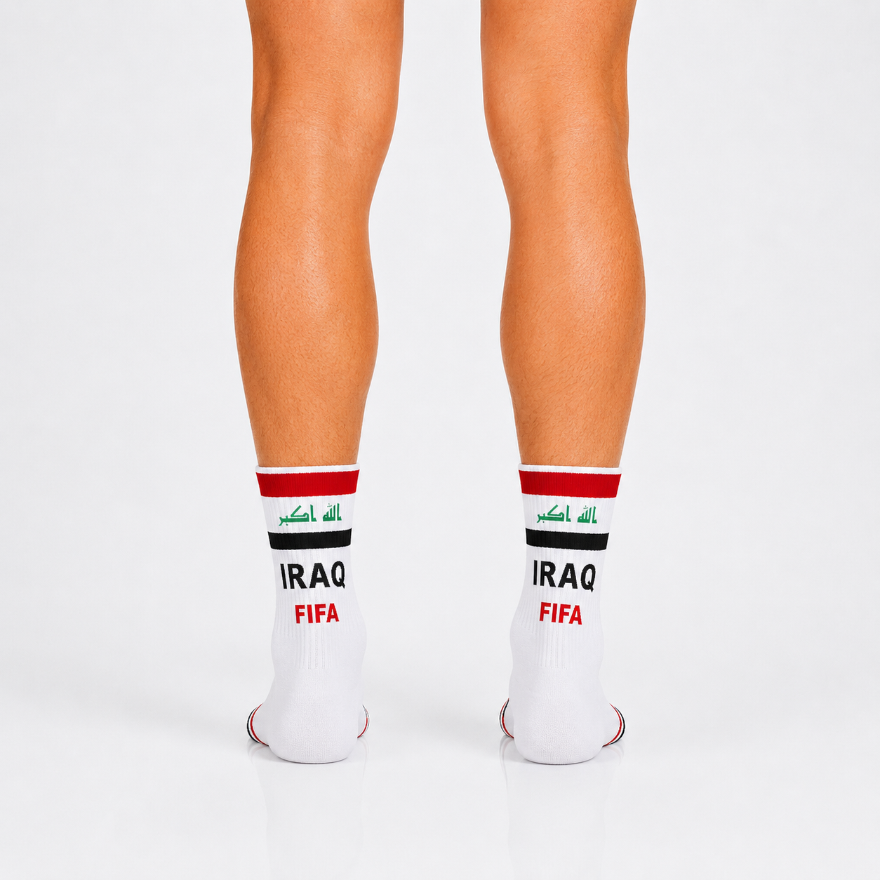 Unisex FIFA 2026 Iraq Soccer Fan Sports Themed SocksUnisex FIFA 2026 Iraq Soccer Fan Sports Themed Socks - Image 4