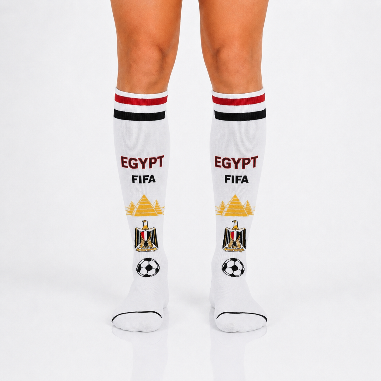 Unisex FIFA 2026 Egypt Soccer Fan Sports Themed Socks