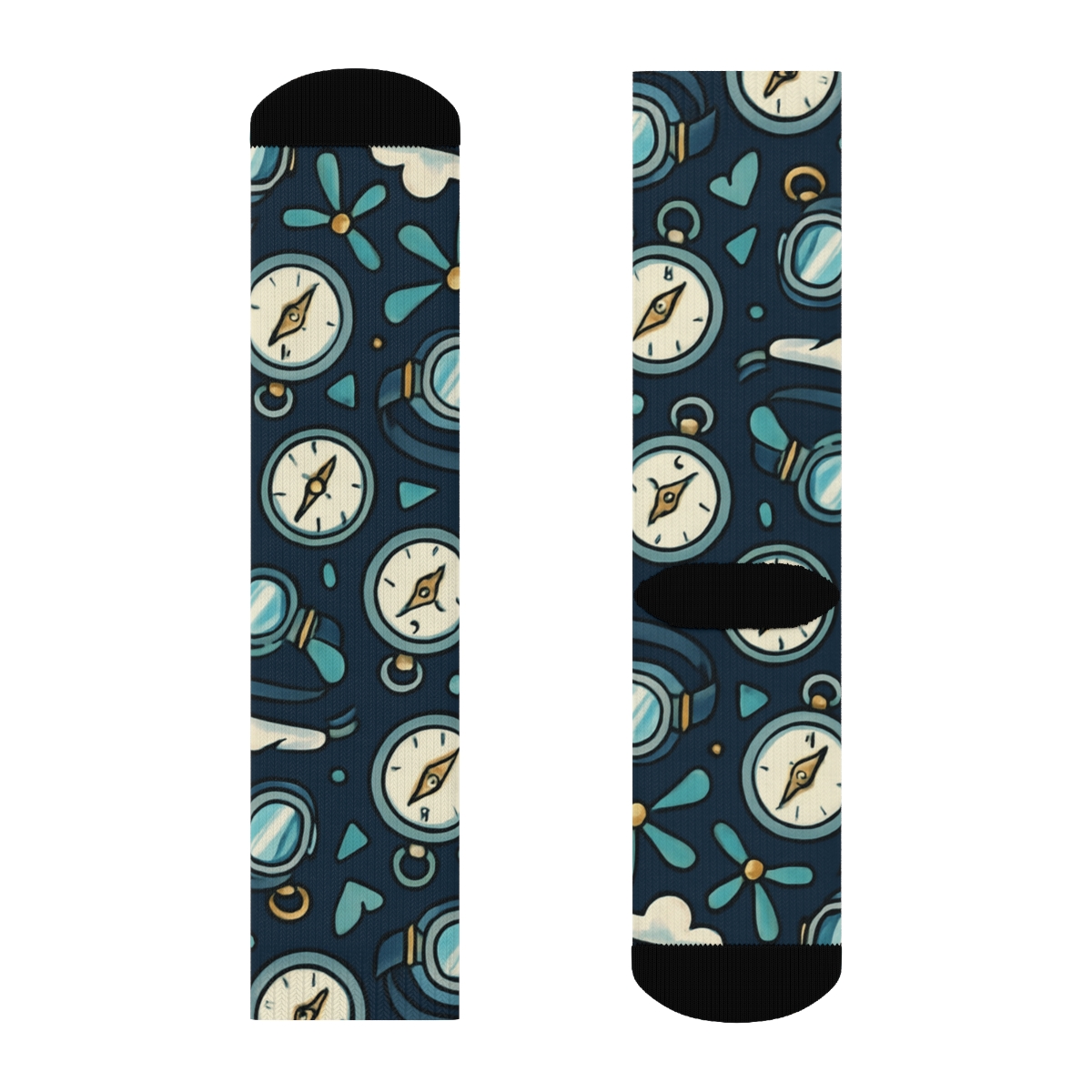 Pilot Sky Instruments Lattice premium sports crew socks