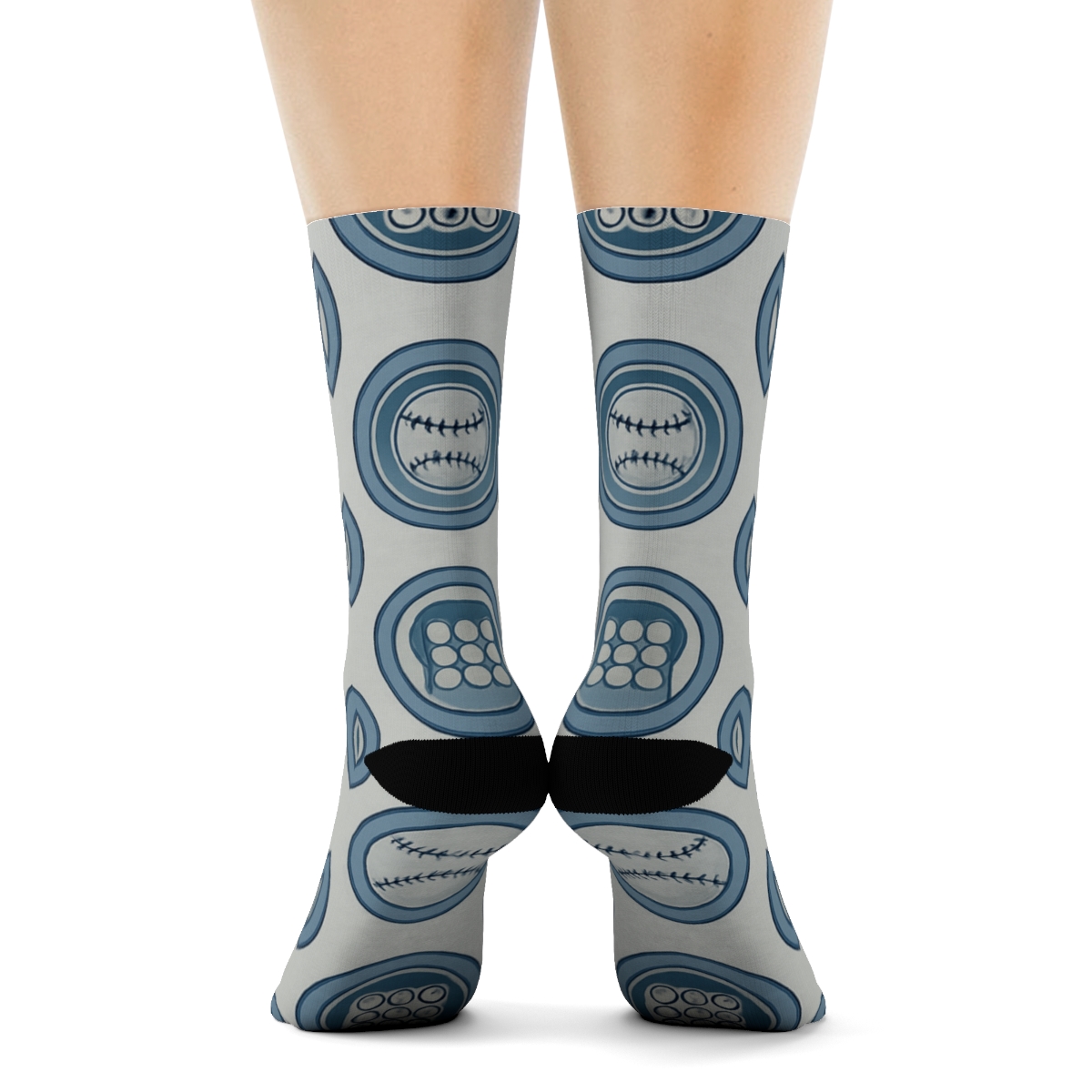 Stadium Light Lattice Blue Jays Edition Crew Socks – Sockz