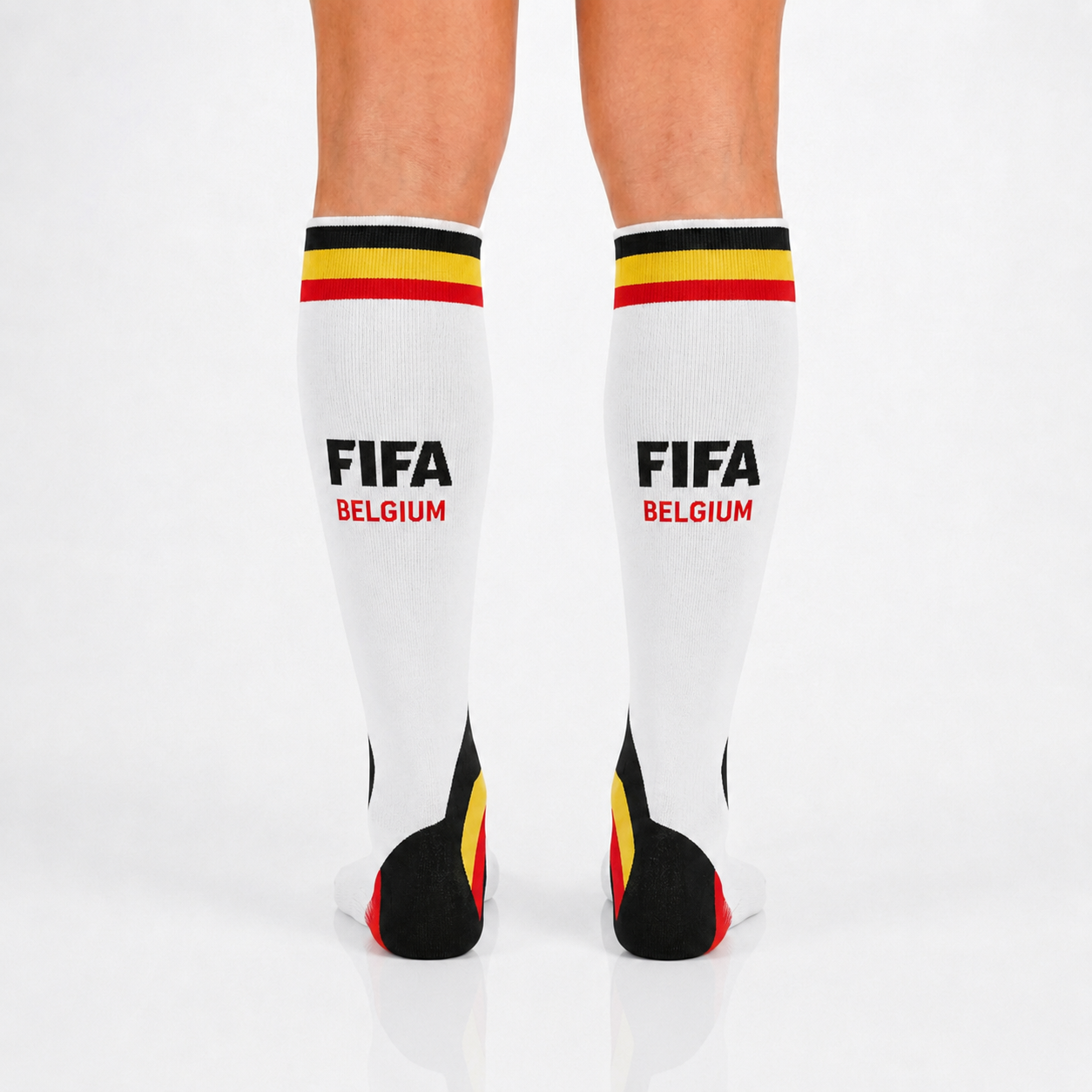 Unisex FIFA 2026 Belgium Soccer Fan Sports Themed Socks