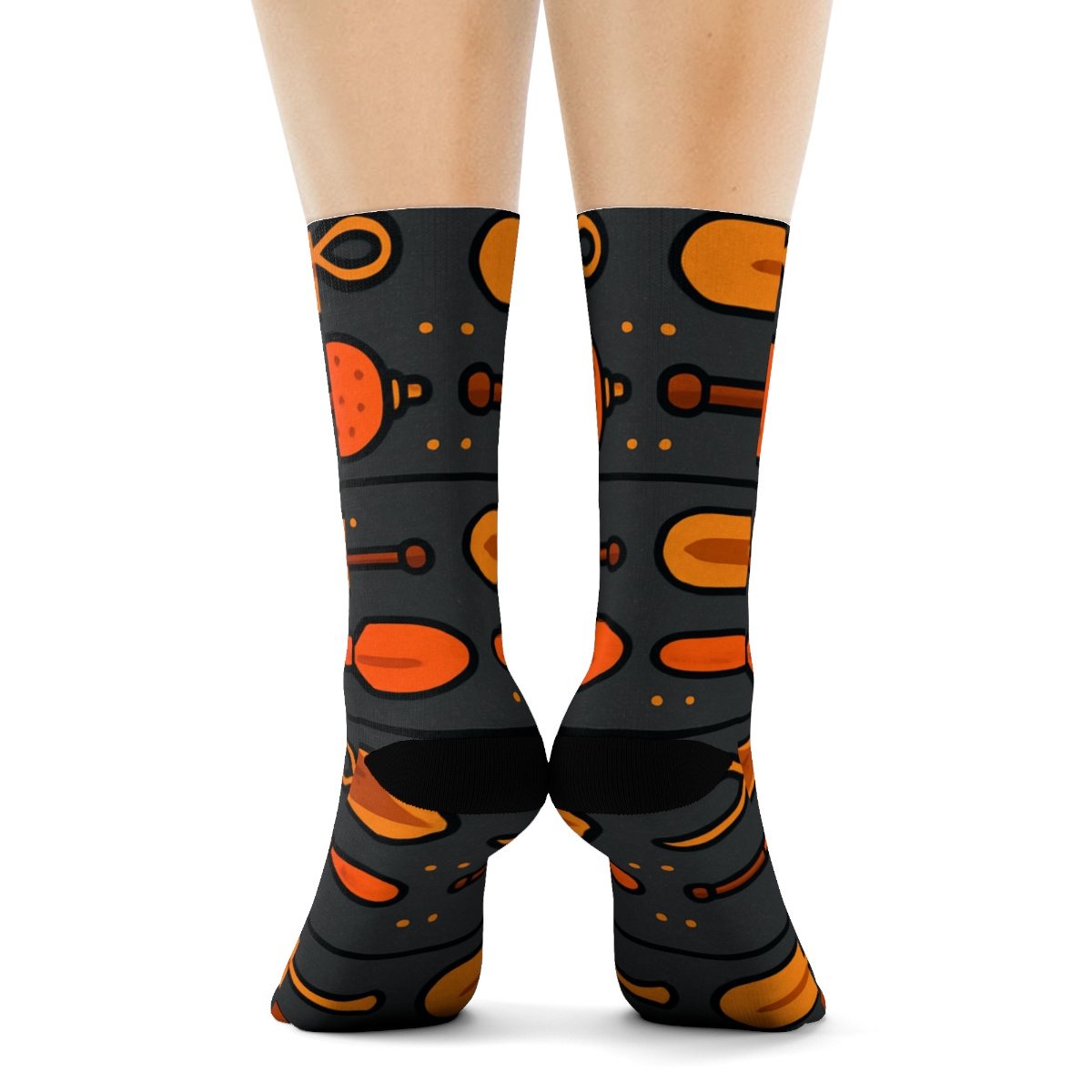 Hearth Tool Bands With Fireplace Rhythm comfortable cotton crew socks