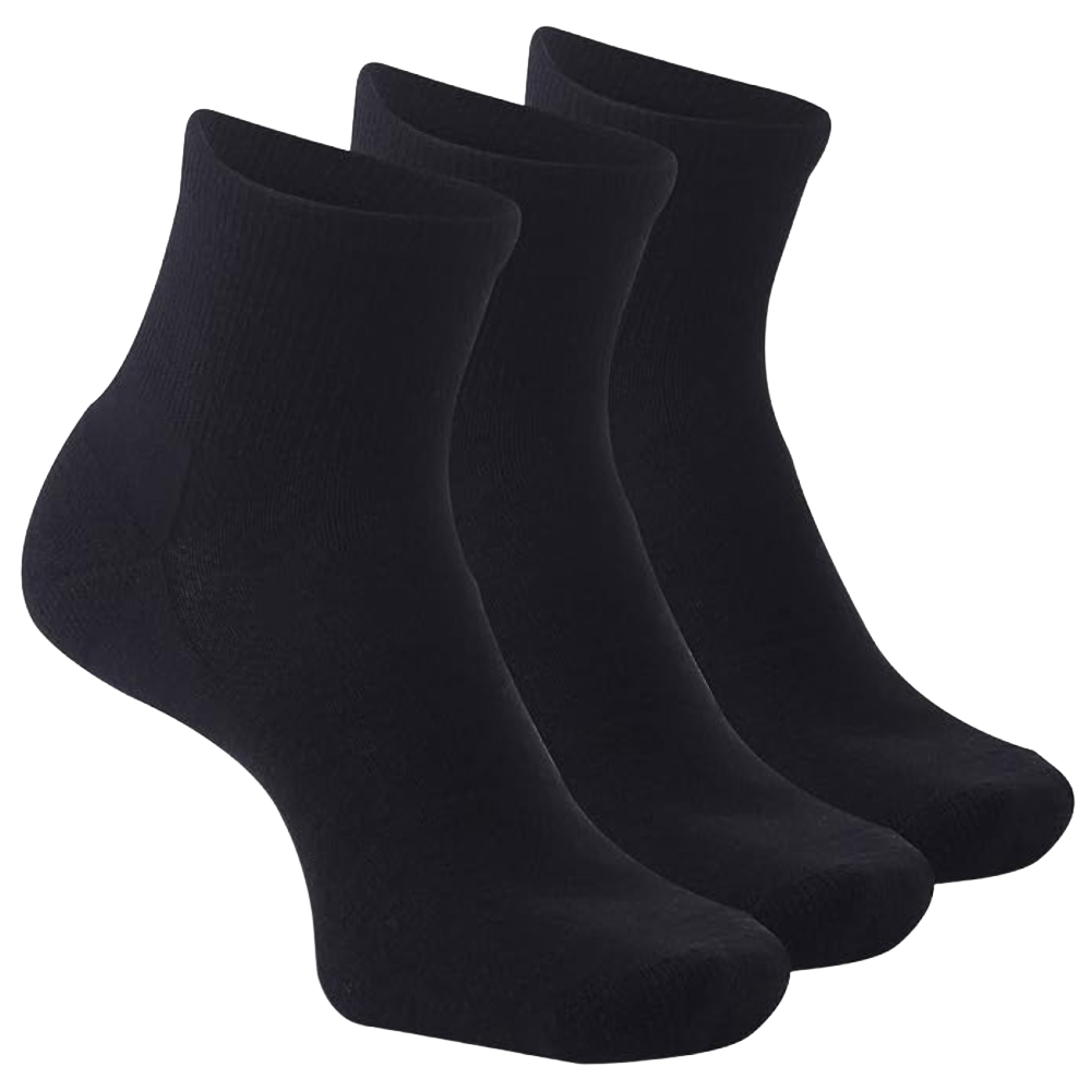 3 Pairs Of Soft Thin Everyday Use Wool Running Socks