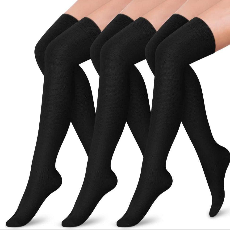 3 Pairs Compression Socks - Stability and Circulation Support