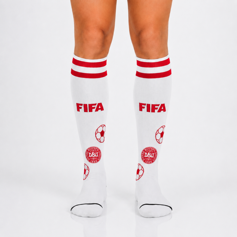 Unisex FIFA 2026 Denmark Soccer Fan Sports Themed Socks