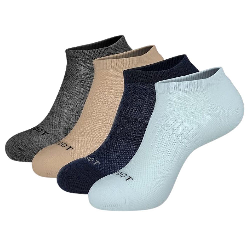 Multipack Of Thin Cotton Low Cut Socks
