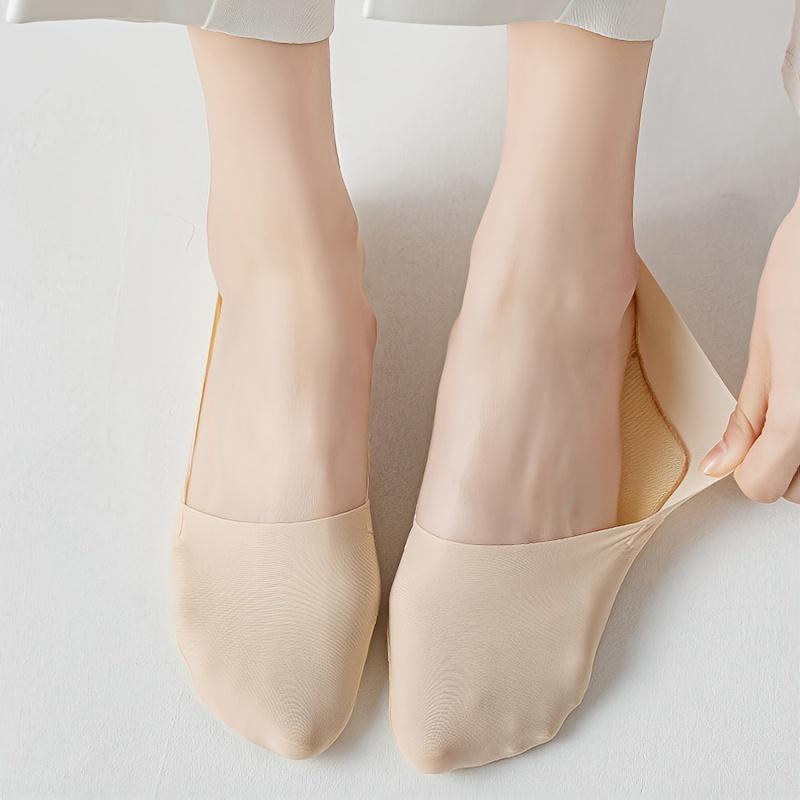 10 Pair Of Invisible Low Cut Socks With Soft Knit and Non Slip Grip For WomenInvisible Low Cut Socks With Soft Knit And Non Slip Grip For Women - Image 5