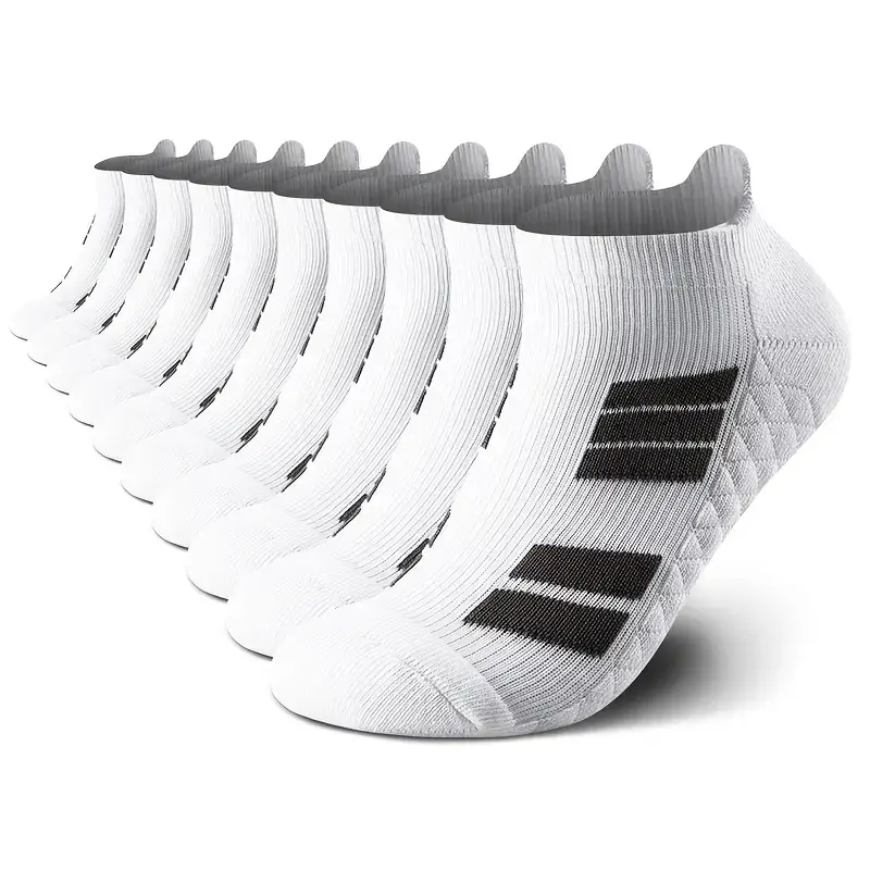  6 Pair Pack Terry Sole Athletic Daily Wear Socks