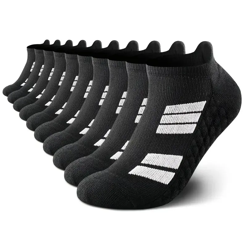  6 Pair Pack Terry Sole Athletic Daily Wear Socks