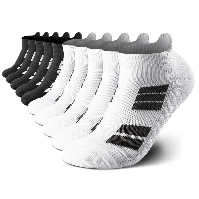  6 Pair Pack Terry Sole Athletic Daily Wear Socks