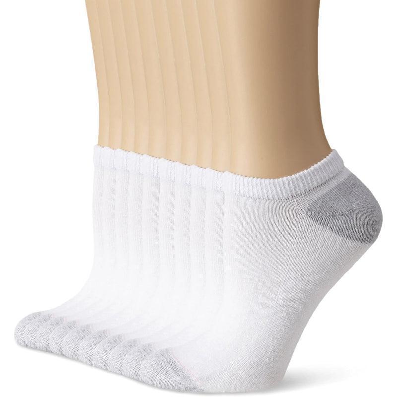 10 Pack No Show Moisture Wicking Socks - All Day Comfort - SOCKZ