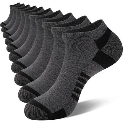 10 Pairs Cushioned Compression Socks - Comfort and Performance - SOCKZ