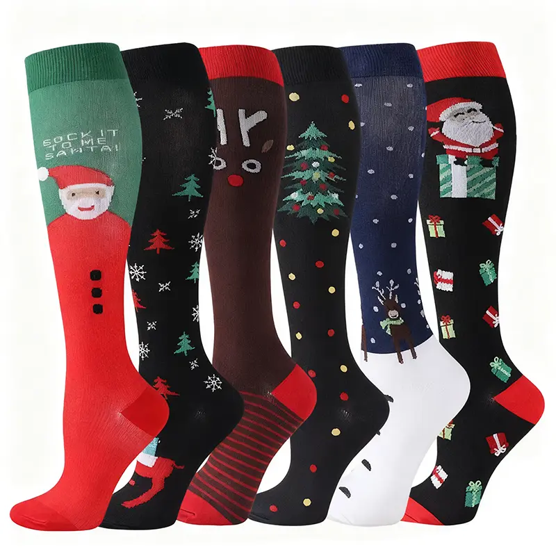 Moisture Wicking Knee High Compression Socks For Men and Women