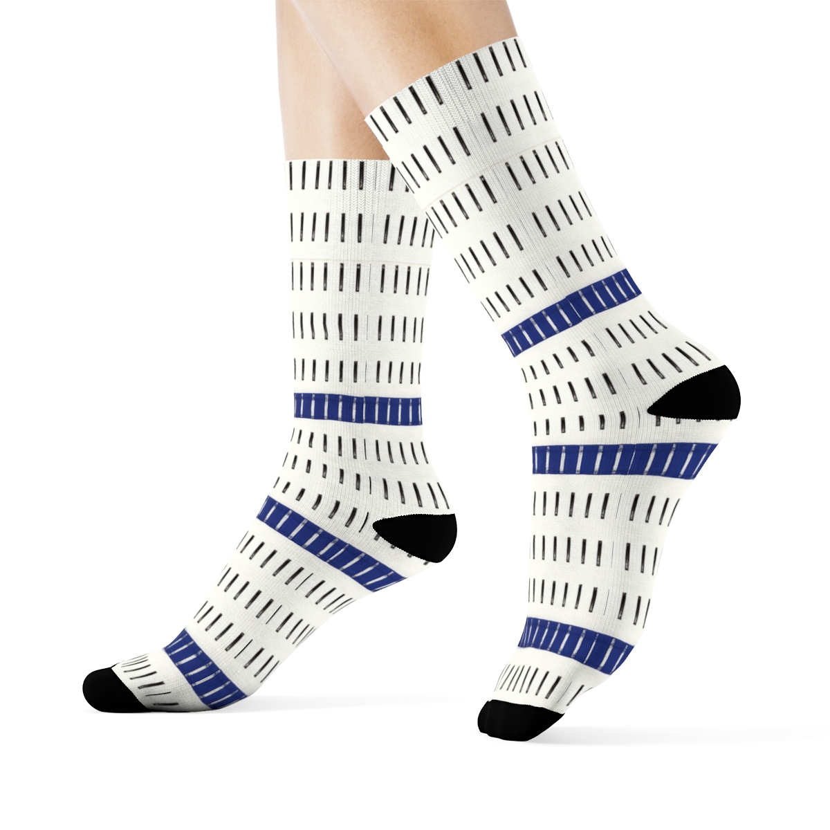 Pulsar Tick Bands custom crew socks